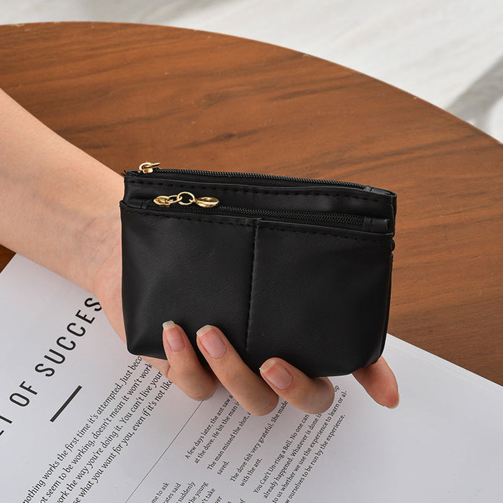 Compact Zippered Storage Coin Pouch Kalsten