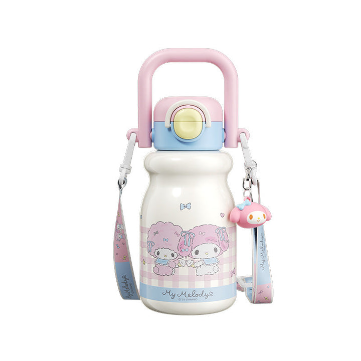Women's water bottle with stylish Kuromi design Kalsten