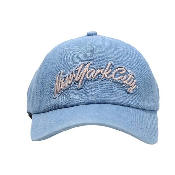 Women's Distressed Denim Baseball Cap Kalsten 1784083711