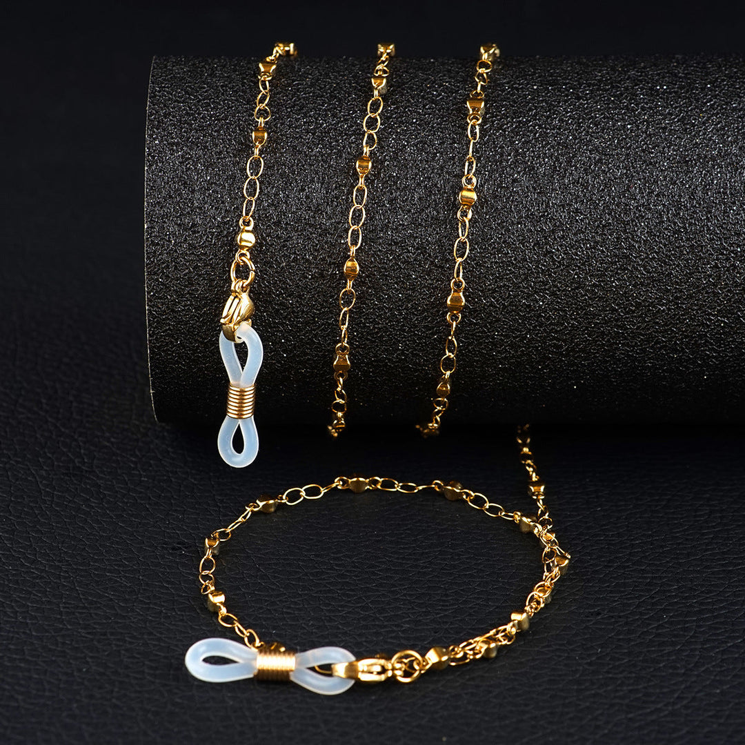 Premium Metallic Eyewear Chain Kalsten