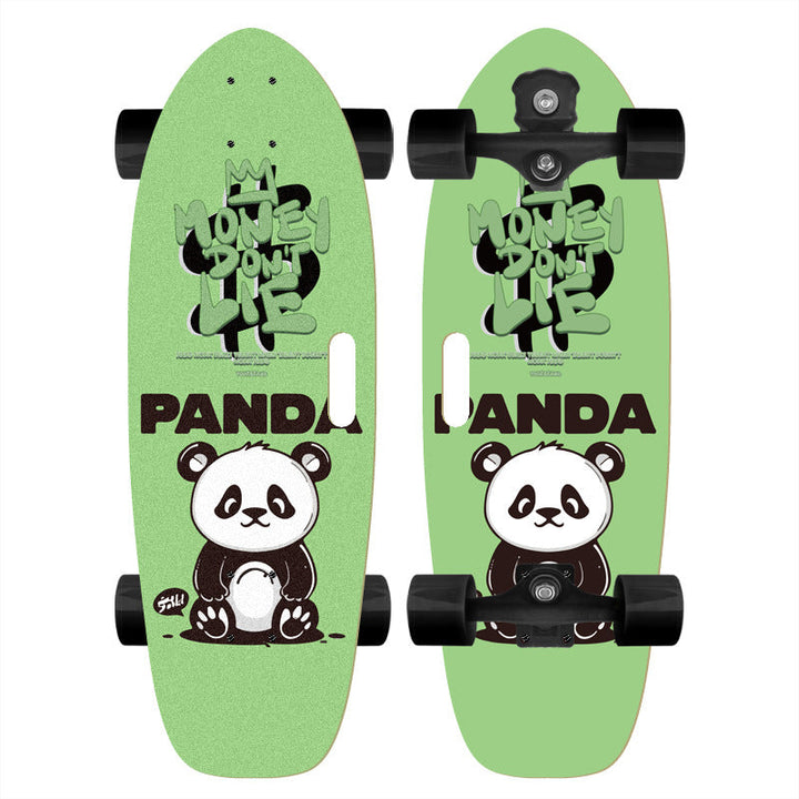 Skateboard with Custom Cartoon Design Kalsten