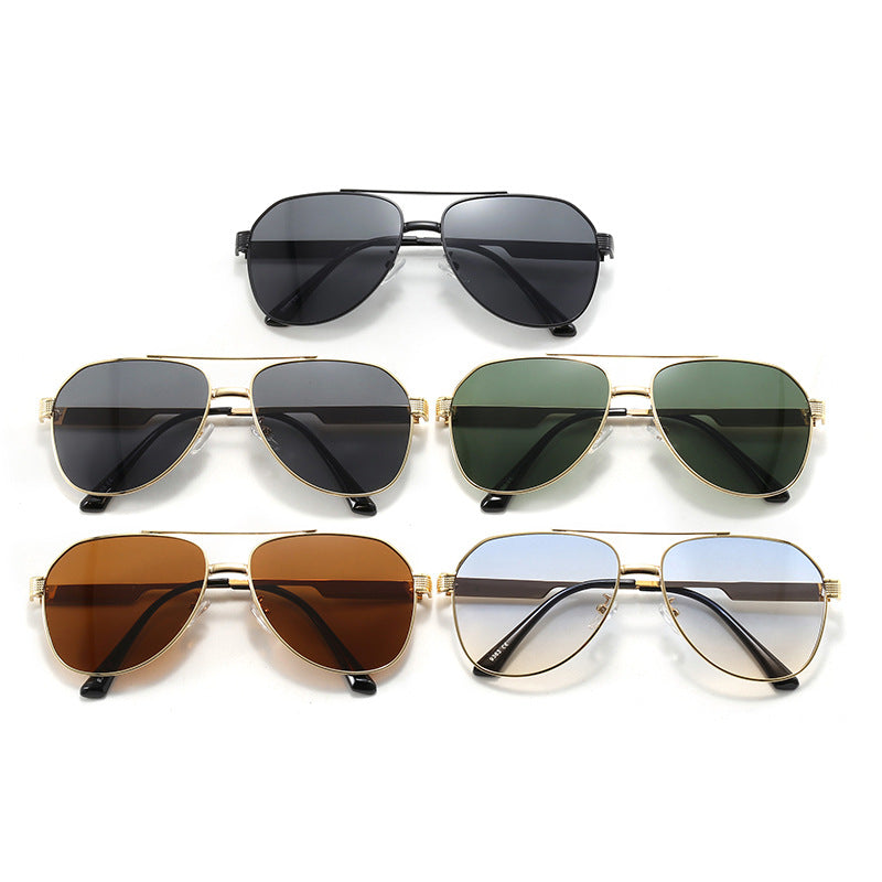 Ladies elegant aviator sunglasses with sturdy metal frame and UV protection Kalsten
