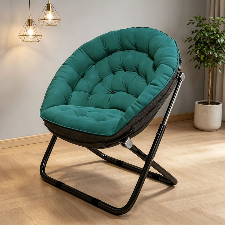 Ladies Ergonomic Lounge Chair with Adjustable Footrest Kalsten