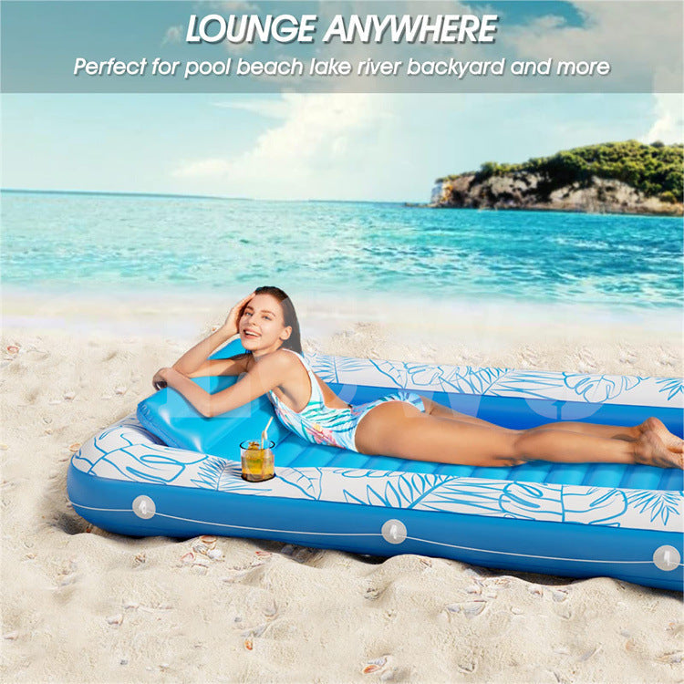 Ladies Inflatable Lounging Mat with Integrated Pillow Kalsten