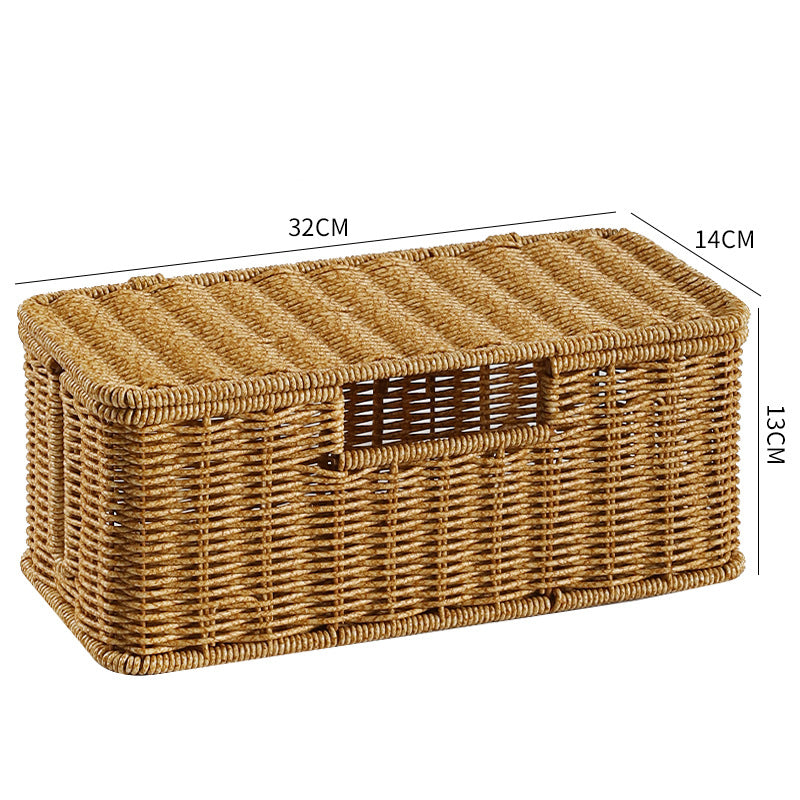 Handwoven Rectangular Storage Box Kalsten