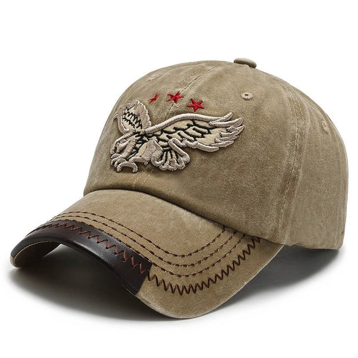 Men's Distressed Embroidered Baseball Cap Kalsten