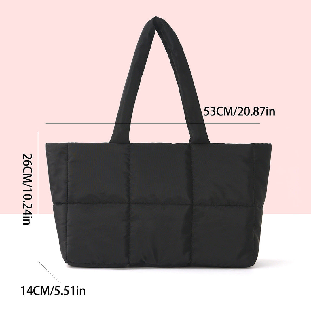 Padded carrying bag with modern quilted design Kalsten