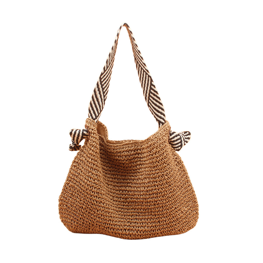 Handwoven Shoulder Bag Made of Natural Fiber Kalsten