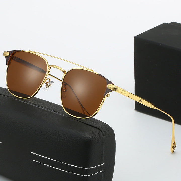 Women's fashion half-frame glasses Kalsten