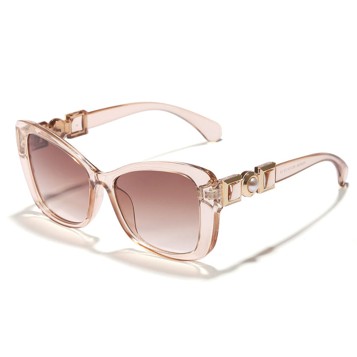 Women Cat-Eye Sunglasses with Elegant Metal Decoration Kalsten