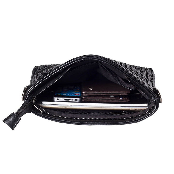 Trendy Crossbody Bag Made of Woven Material Kalsten