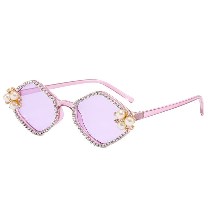 Women's extravagant sunglasses with glamorous pearl details Kalsten