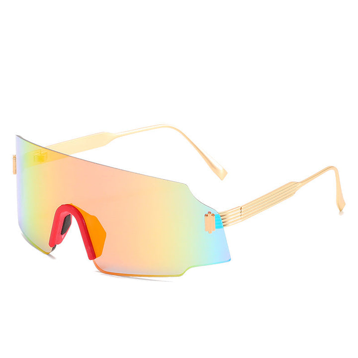 Women's sporty safety sunglasses with modern, transparent design Kalsten