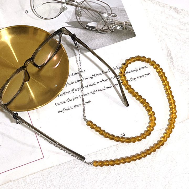 Multi-Strand Beaded Eyewear Chain Kalsten