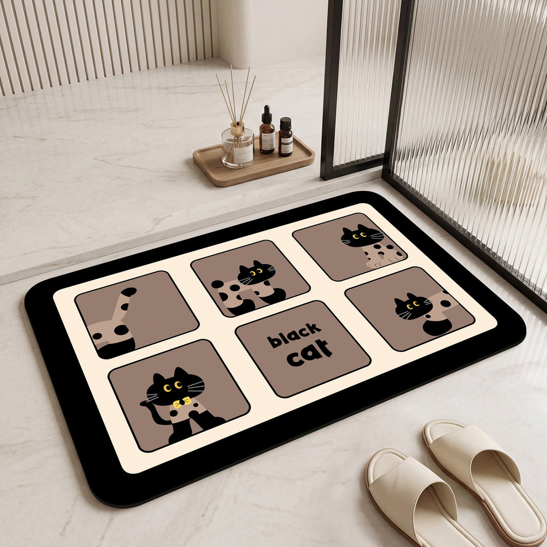 Cartoon-Themed Non-Slip Bath Mat Kalsten