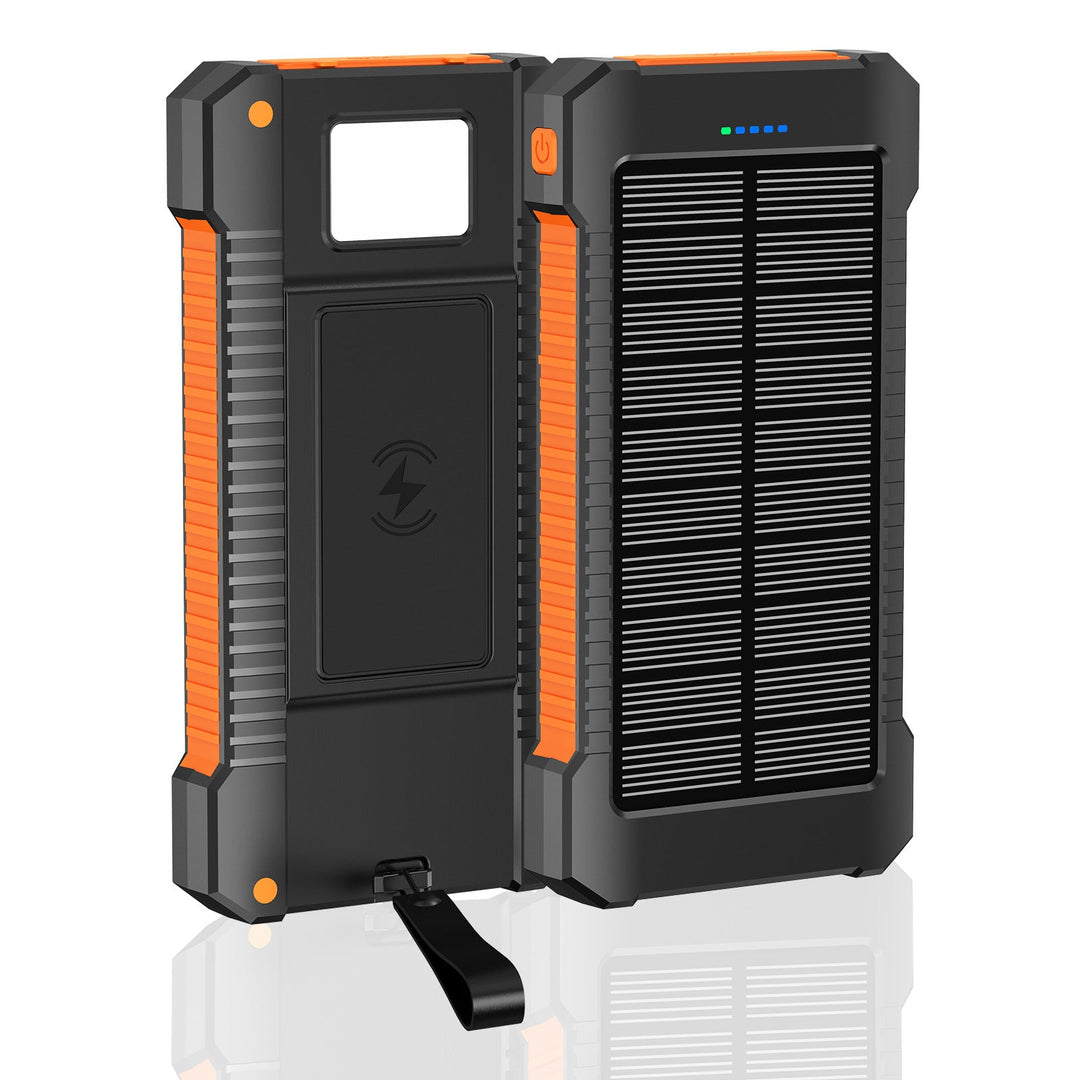 Solar power bank with multifunctional ports and LED light Kalsten