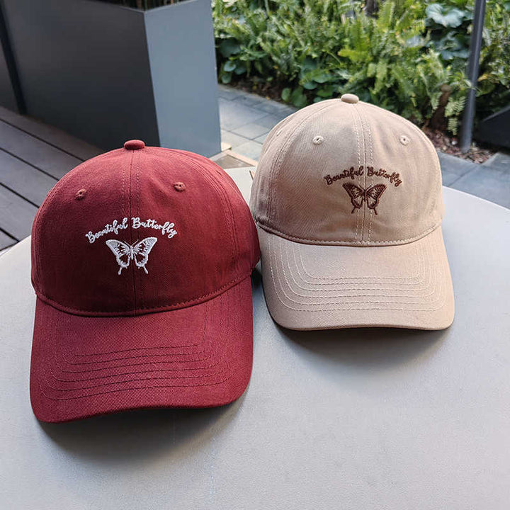 Women's Embroidered Butterfly Cap Kalsten