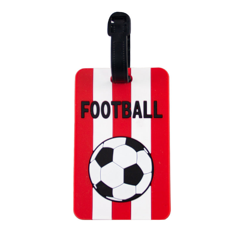 Football-Themed Luggage Tag Kalsten