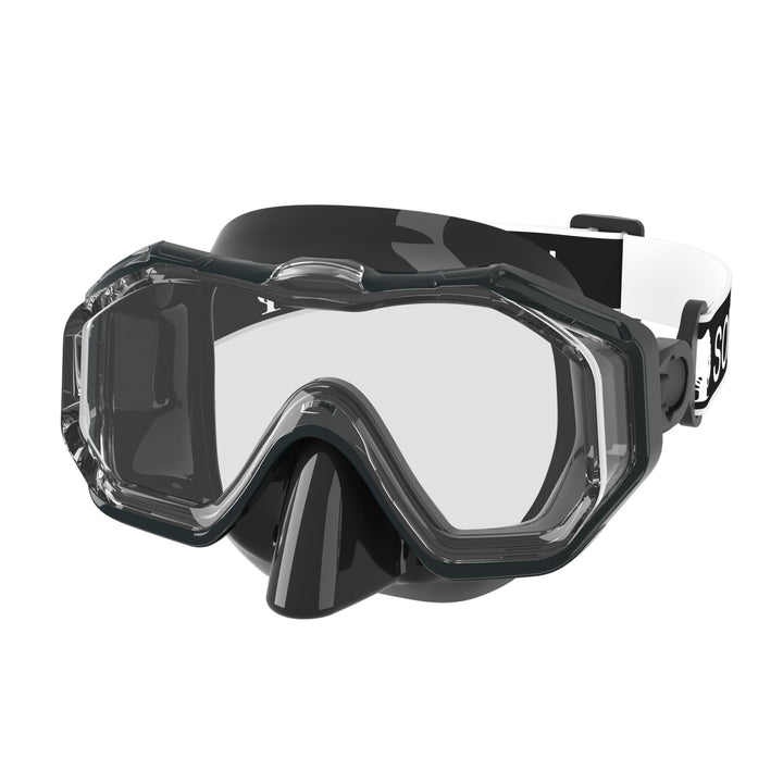 High-quality diving mask with flexible silicone rim and UV protection Kalsten