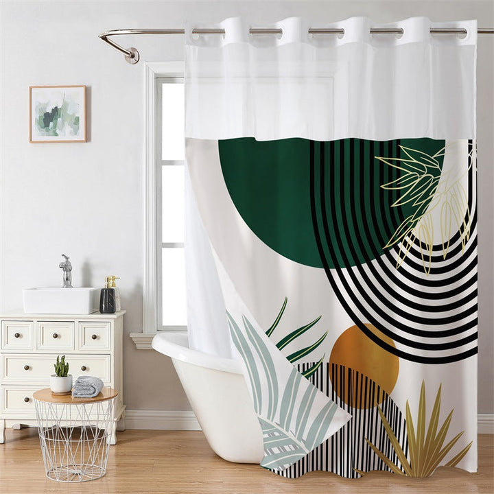 Luxury Marble Design Shower Curtain Kalsten