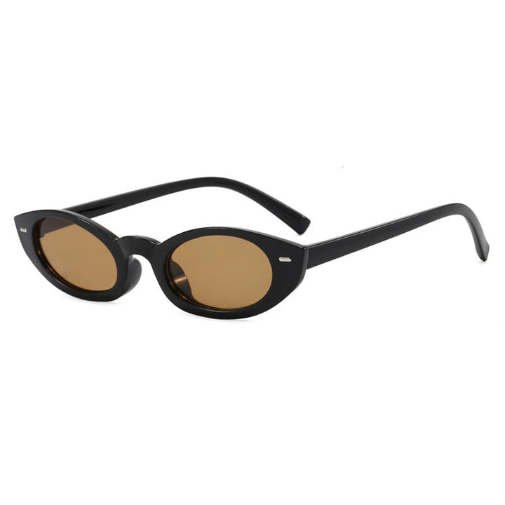 Women's Cat-Eye Sunglasses with Modern Transparent Frame Kalsten