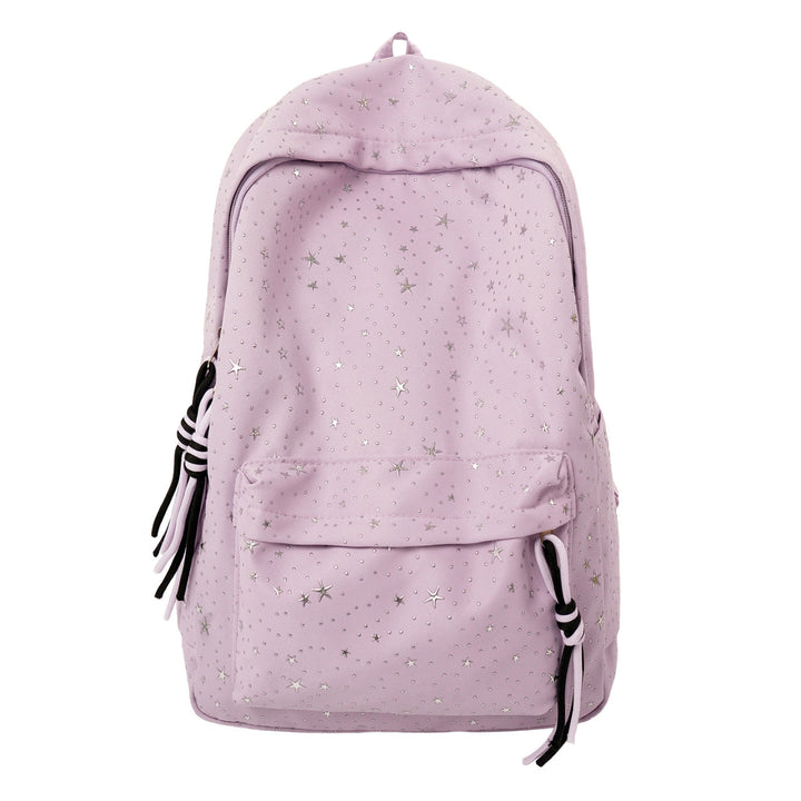 Star-Embellished Lightweight Backpack Kalsten