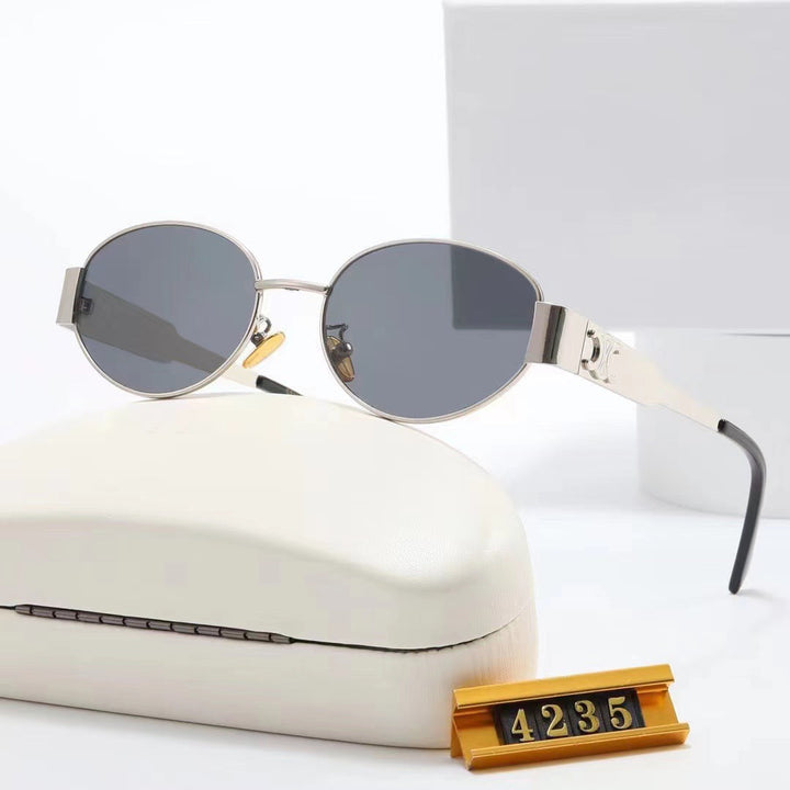 Women's exclusive oval-shaped designer sunglasses Kalsten