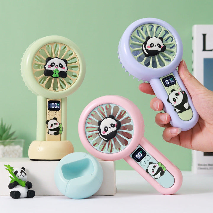 Unisex Portable Mini Fan with LED Display Kalsten