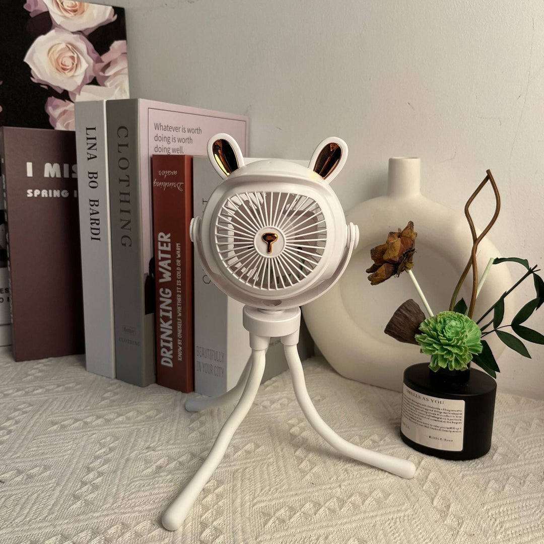 Cute Animal-Themed Portable Desk Fan Kalsten