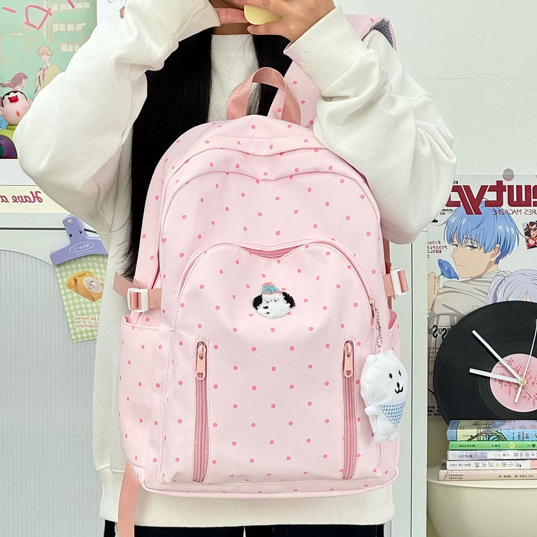Cute Polka Dot Backpack Kalsten