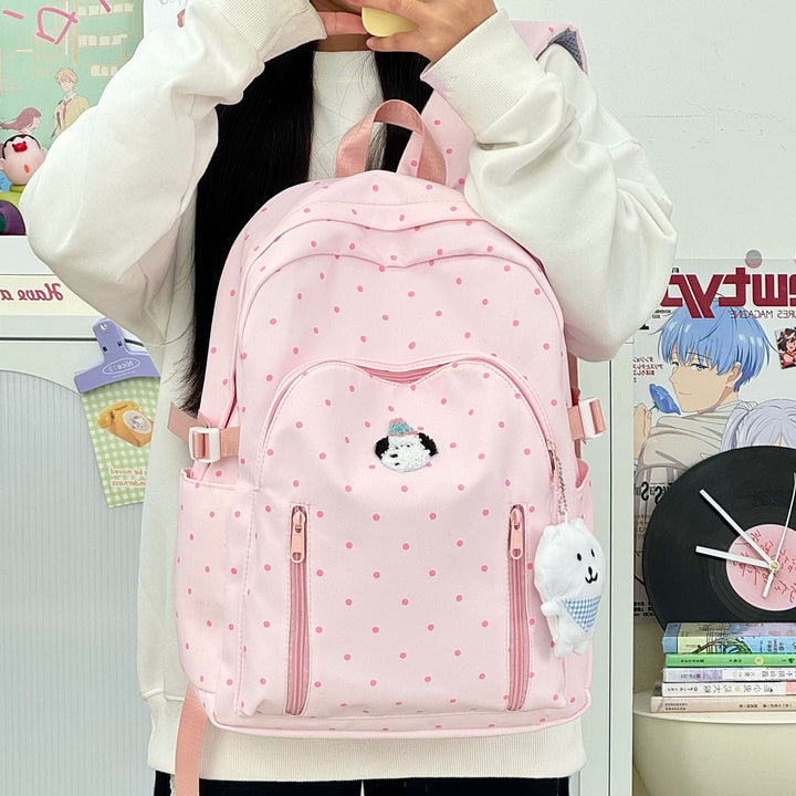 Cute Polka Dot Backpack Kalsten