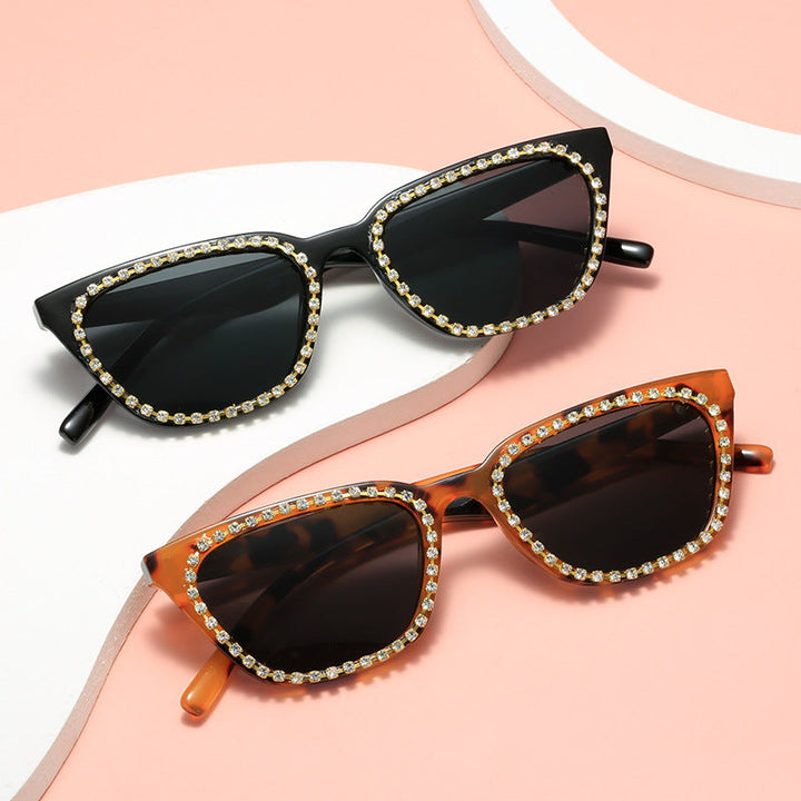 Women's sunglasses with glamorous rhinestone frame Kalsten