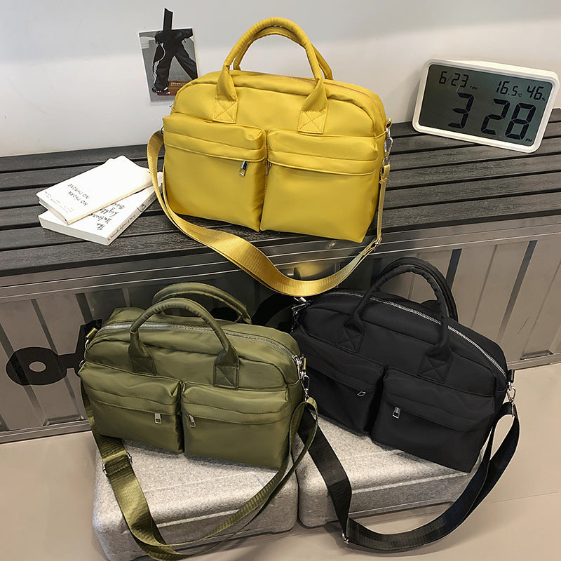 Multifunctional Tote Bag With Practical Exterior Pockets Kalsten