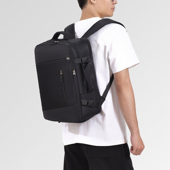 Versatile, ergonomic laptop backpack with intelligent compartment system Kalsten