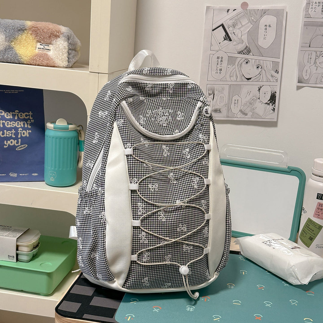 Lightweight Multi-Pocket Casual School Backpack