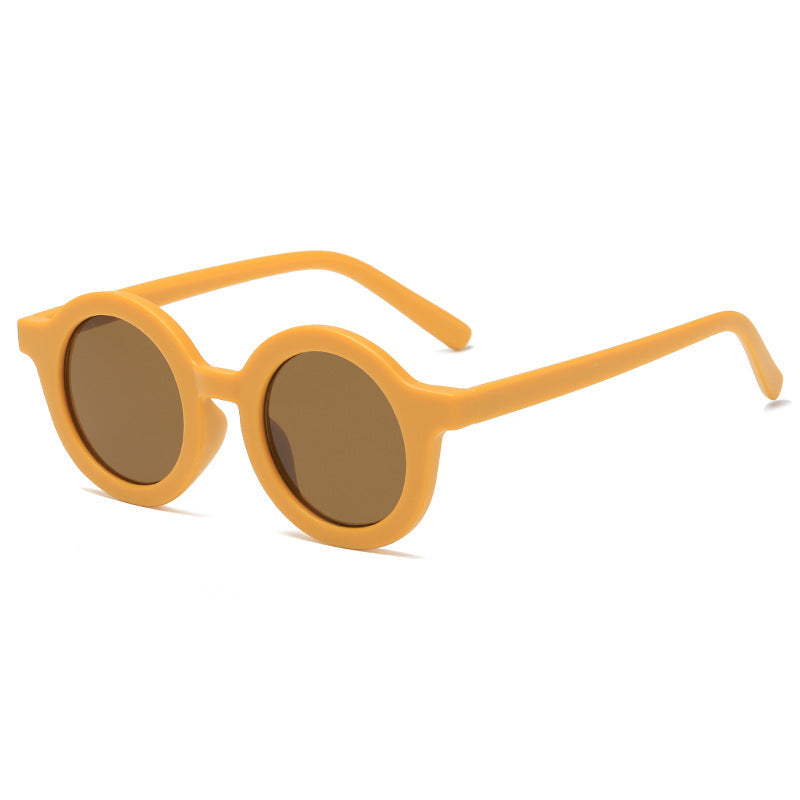Women's trendy round sunglasses with comfortable frame and UV protection Kalsten