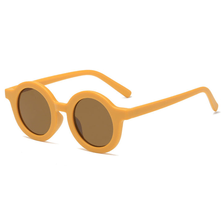 Women's trendy round sunglasses with comfortable frame and UV protection Kalsten