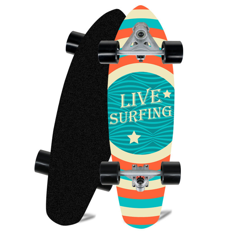 Mini Cruiser Skateboard with Ergonomic Design Kalsten