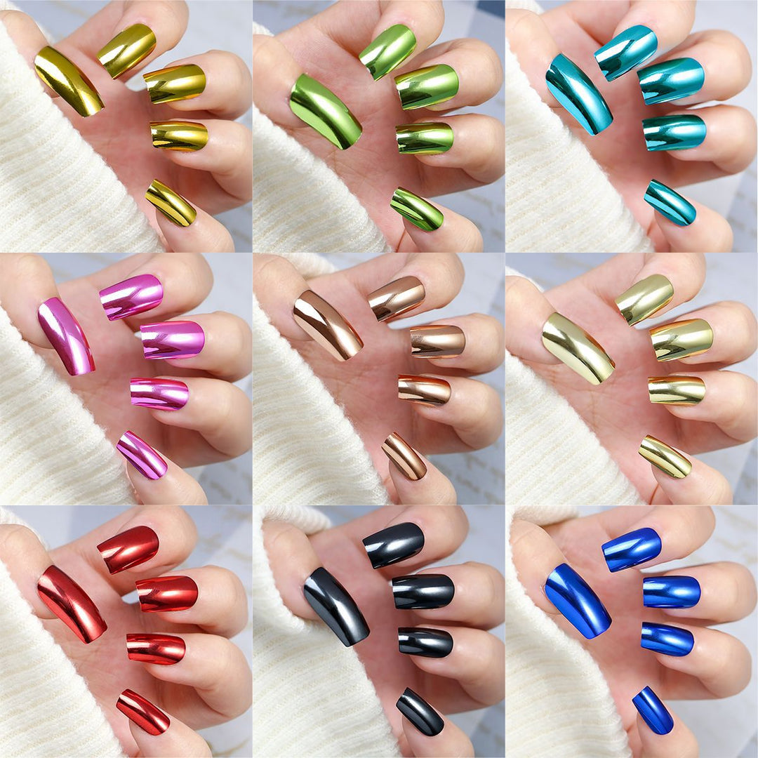 Premium Mirror Finish Nail Art Tips Kalsten