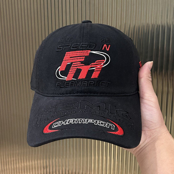 Men's Sporty Embroidered Cap Kalsten
