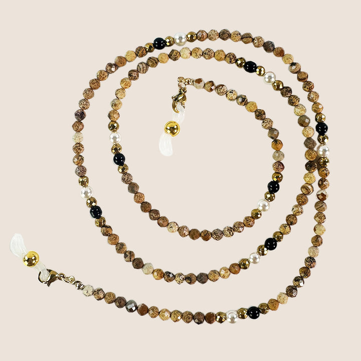 Artisan Beaded Eyewear Chain Kalsten