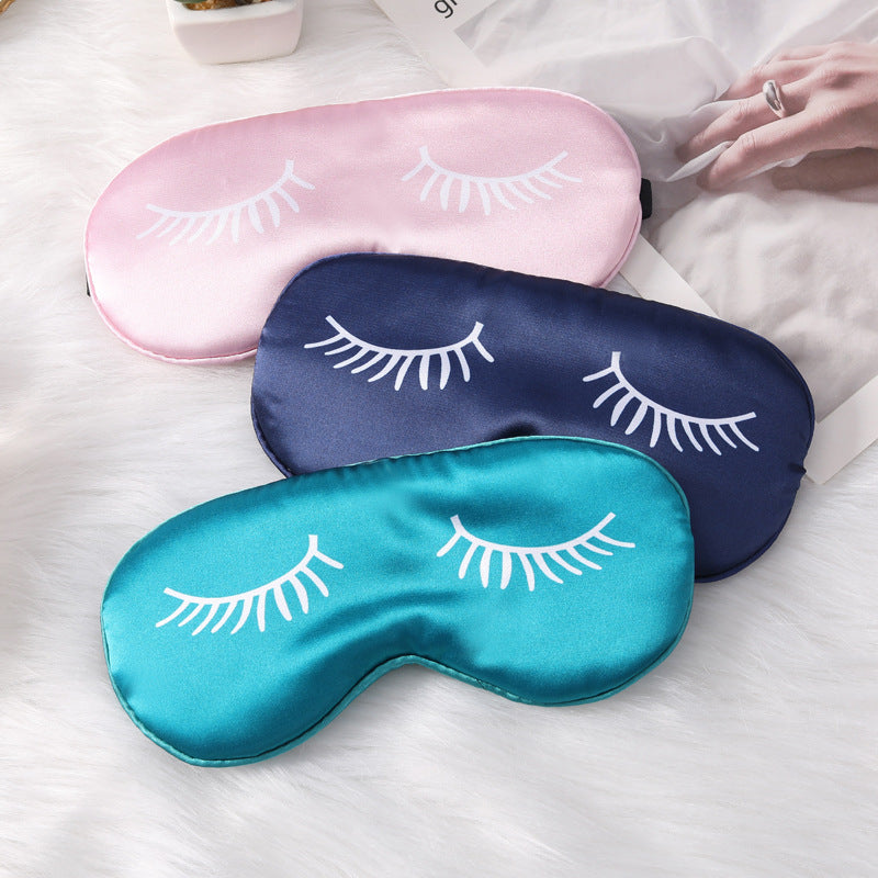 Women's nano silk eye mask with soft padded interior lining and elastic headband Kalsten