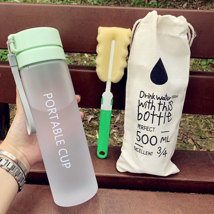Women's portable water bottle with practical cleaning system Kalsten