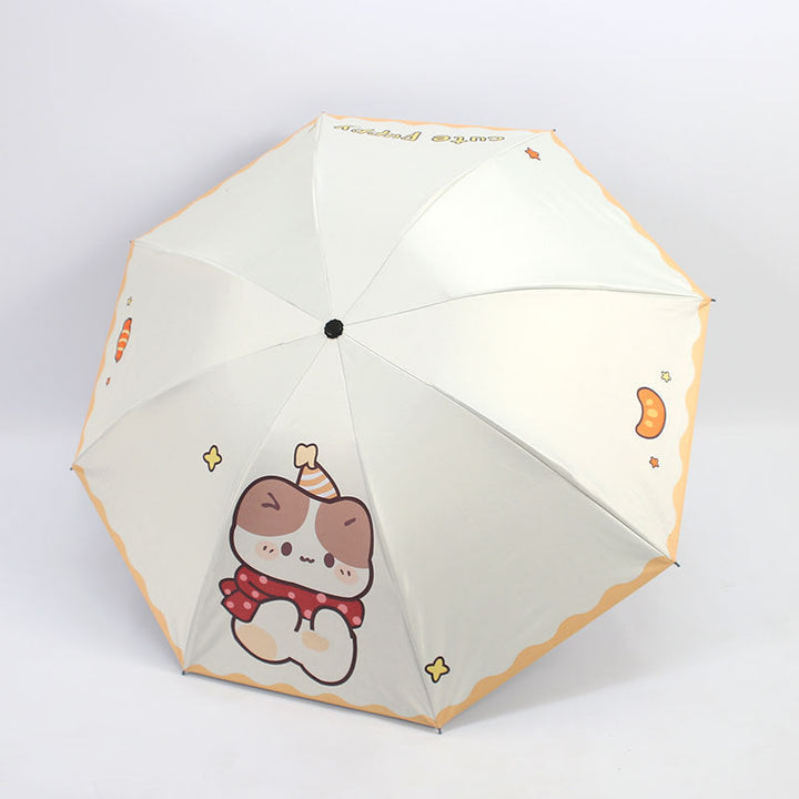 Women's Kawaii Folding Umbrella Kalsten