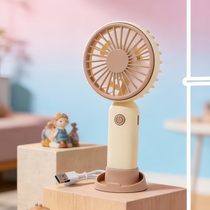 Women Portable USB Hand Fan with Flexibility Kalsten