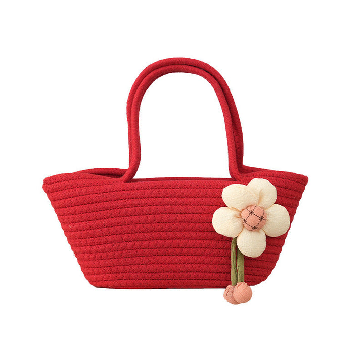Flower-shaped tote bag Kalsten
