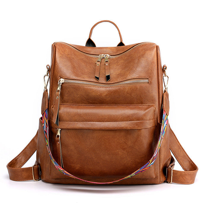 Chic Leather Backpack Kalsten
