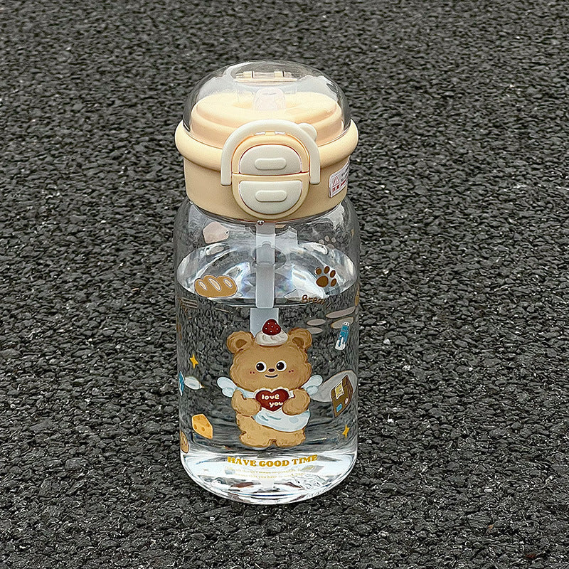 Ladies child-friendly drinking bottle with funny dog design Kalsten