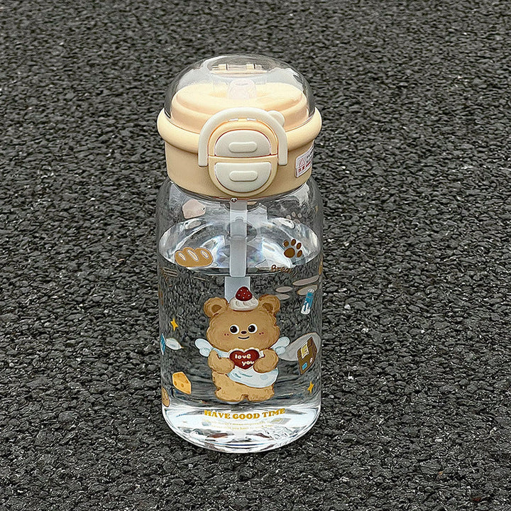 Ladies child-friendly drinking bottle with funny dog design Kalsten