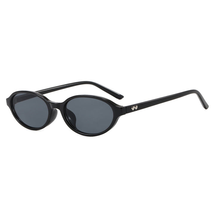 Women's fashionable sunglasses with oval frame and UV protection Kalsten